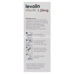 レボサルブタモール（ゾペネックス吸入液 ジェネリック）, Levolin, 1.25 mg 吸入液 (Cipla) 使用注意