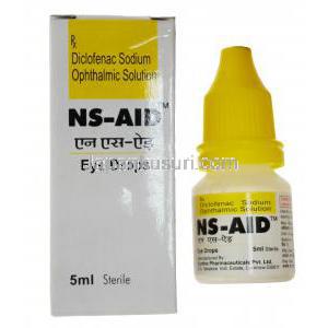 NS AID, ボルタレンジェネリック,ジクロフェナク点眼薬 5ml