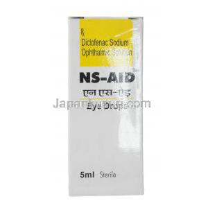 NS AID, ボルタレンジェネリック,ジクロフェナク点眼薬 5ml