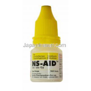 NS AID, ボルタレンジェネリック,ジクロフェナク点眼薬 5ml