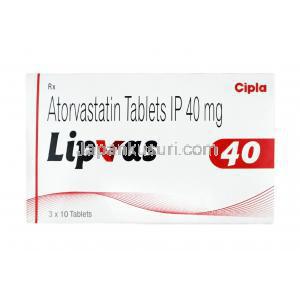 リプバス, アトルバスタチン 40 mg