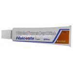 ハロベタソール（ウルトラベートジェネリック）, Halovate , 0.05% w/w 30gm クリーム (Gracewell) チューブ