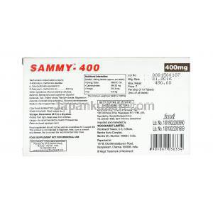 サミー (S-アデノシルメチオニン) 400mg 製造元