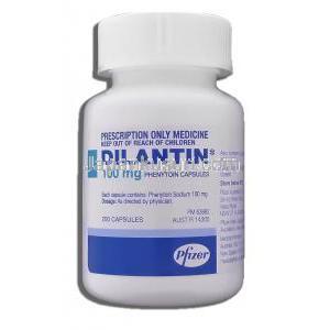 ディランチン Dilantin, フェニトイン 100mg カプセル (Pfizer)