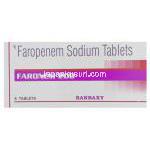 ファロネム Faronem, ファロム ジェネリック,  ファロペネム 200mg 錠 (Ranbaxy) 箱