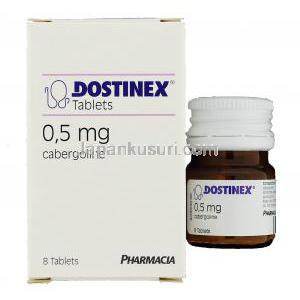 ドスティネックス Dostinex （カバサール ジェネリック）  カベルゴリン 0.5mg 錠 （ファイザー社