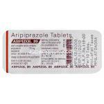 ジェネリック・アビリファイ、アリピプラゾール 20 mg ブリスター 情報