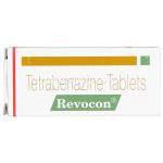 テトラベナジン , Revocon, 25MG 錠 (Sun pharma) 箱