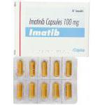 イマチニブ (グリベックジェネリック) , Imatib, １00mg カプセル(Cipla)