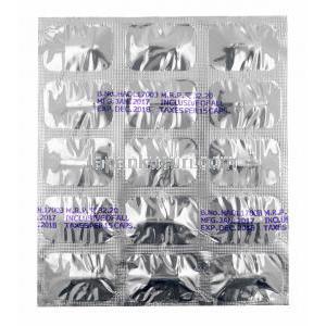 アンポキシン (アンピシリン/ クロキサシリン) 250mg カプセル裏面