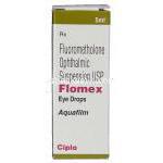 フルオロメトロン, Flomex,  0.1% w/v  5ML 点眼薬 (Cipla) 箱