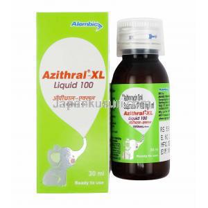 アジスラル XL 内服液 (アジスロマイシン) 100mg 30ml