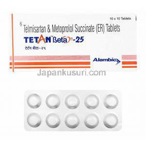 テタン ベータ (テルミサルタン/ メトプロロール)