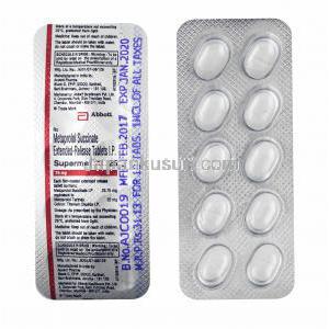 スーパーメット XL (メトプロロール) 25mg 錠剤