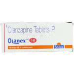 オランザピン(ジプレキサザイディス/ジプレキサジェネリック), Olanex, 10mg 錠 (Solus) 箱