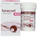 フマル酸ホルモテロール / ブデソニド配合 （シンビコート ジェネリック）, Foracort, 6mcg / 400mcg 吸