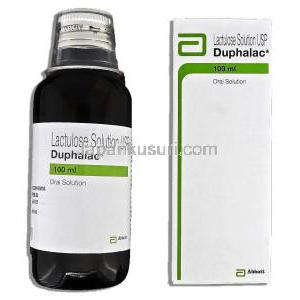 デュファラック Duphalac, ラクツロース  内服液3.35g/5ml x 100ml (Abbott)