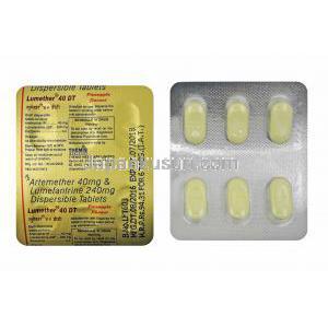 ルメサー DT (アルテメーテル/ ルメファントリン) 錠剤