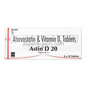 アスチン D (アトルバスタチン / ビタミン D3)