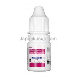 モキシグラム LX  点眼薬, ロテプレドノール 0.5%w/v / モキシフロキサシン 0.5%w/v, 点眼薬 5ml,ボトル