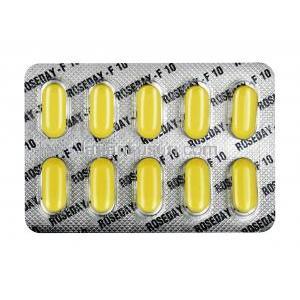 ローズディ F, フェノフィブラート 160mg / ロスバスタチン 10mg, 錠剤,シート