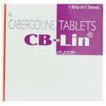 カベルゴリン, CB-Lin 0.5MG 錠 (Serum Int'l) 箱