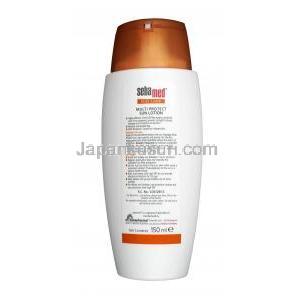 セバメド マルチプロテクトサンローション, Spf 50+ 日焼け止めローション, 150 ml, ボトル情報