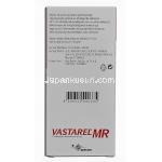 バスタレルＭＲ Vastarel MR, トリメタジジン 35mg, 錠 箱記載情報