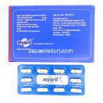 マイオリル Myoril, チオコルチコシド, 4mg,  錠