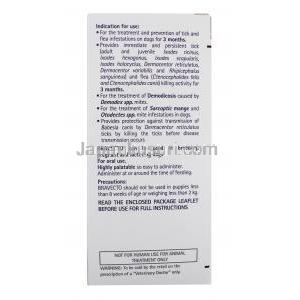 ブラベクト フルララネル 250mg 小型犬用チュアブル錠,使用方法,製造元：MSD animal health