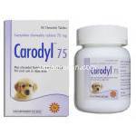 カプロフェン, カロディル Carodyl, 75mg チュアブル錠 (Sava Medicare)