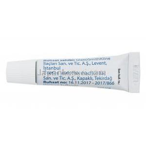 ゾビラックス 眼軟膏 2g 5% アシクロビル チューブ裏面