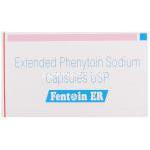 フェニトイン 100 mg Fentoin ER 100 (Sun pharma) 箱