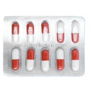 ガバ VI  300, ガバペンチン300mg, カプセル, 製造元：VEA Impex, シート表面