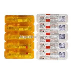 フェナク 注射,  ジクロフェナク 25mg, 3ml X 5アンプル, 製造元：Sun Pharma, アンプル包装, 商品情報