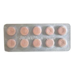 イロベル H, イルベサルタン 150 mg/ ヒドロクロロチアジド 12.5 mg, 製造元： Sun Pharma, シート表面