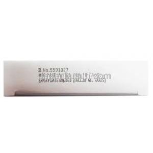デビスタル GM,グリメピリド 2mg/ メトホルミン 500mg/ ピオグリタゾン 15mg, 製造元：Leeford Healthcare Ltd, 箱情報,製造番号, 製造日, 消費期限