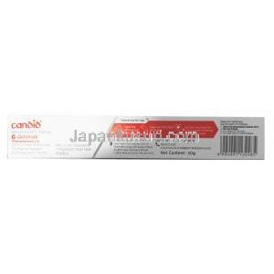 カンディッド マルチベネフィットスキンクリーム,クロトリマゾール 1%, 30g, 製造元：Glenmark Pharma, 箱情報, 使用方法