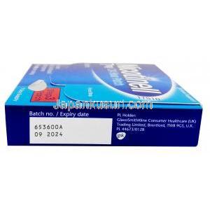 ニコチネル パッチ,  ニコチン ,24時間あたり 7mg, 7枚, 製造元：GSK, 箱情報, 製造番号, 消費期限