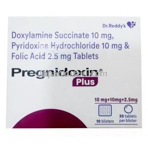 プレグニドキシンプラス (ドキシラミン/ ビタミンB6/ 葉酸)