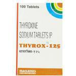 Thyrox チロキシン  125  mcg