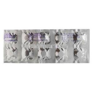 テルミゲン H, テルミサルタン 40mg/ ヒドロクロロチアジド 12.5mg, 製造元：Troikaa Pharmaceuticals Ltd, シート裏面