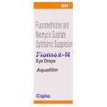 フルオロメトロン / ネオマイシン硫酸塩, Flomex-N,  0.1% w/v / 0.35% w/v 5ML 点眼薬 (Cipla) 箱