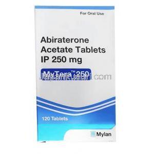 マイテラ, アビラテロン 250mg, 箱表面