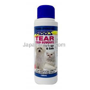 フィドズ 涙やけクリーナー 犬猫用, 涙やけクリーナー，125mL, 製造元：Mavlab Pty Ltd, ボトル表面