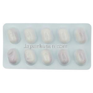 アルファカルプラス , アルファカルシドール 0.25mcg/ カルシウム 200mg, カプセル, 製造元：Macleods Pharmaceuticals Pvt Ltd, シート表面