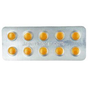 アリスタ, エパルレスタット 150mg 徐放性錠 (SR錠),製造元： Macleods Pharmaceuticals Pvt Ltd, シート表面