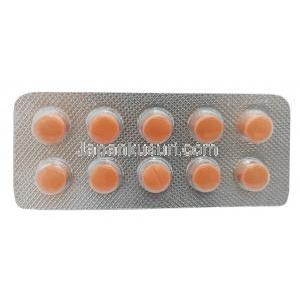 キューマインド, クエチアピン 50 mg, 製造元：Torrent Pharma, シート表面