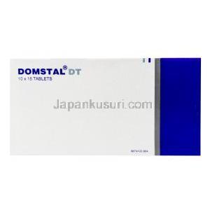 ドムスタル DT,ドンペリドン 10mg, 口腔内崩壊錠, 製造元：Torrent Pharma,箱側面-1