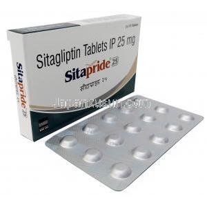 シタプリド 25, シタグリプチン 25mg,製造元： Micro Labs Ltd,箱, シート